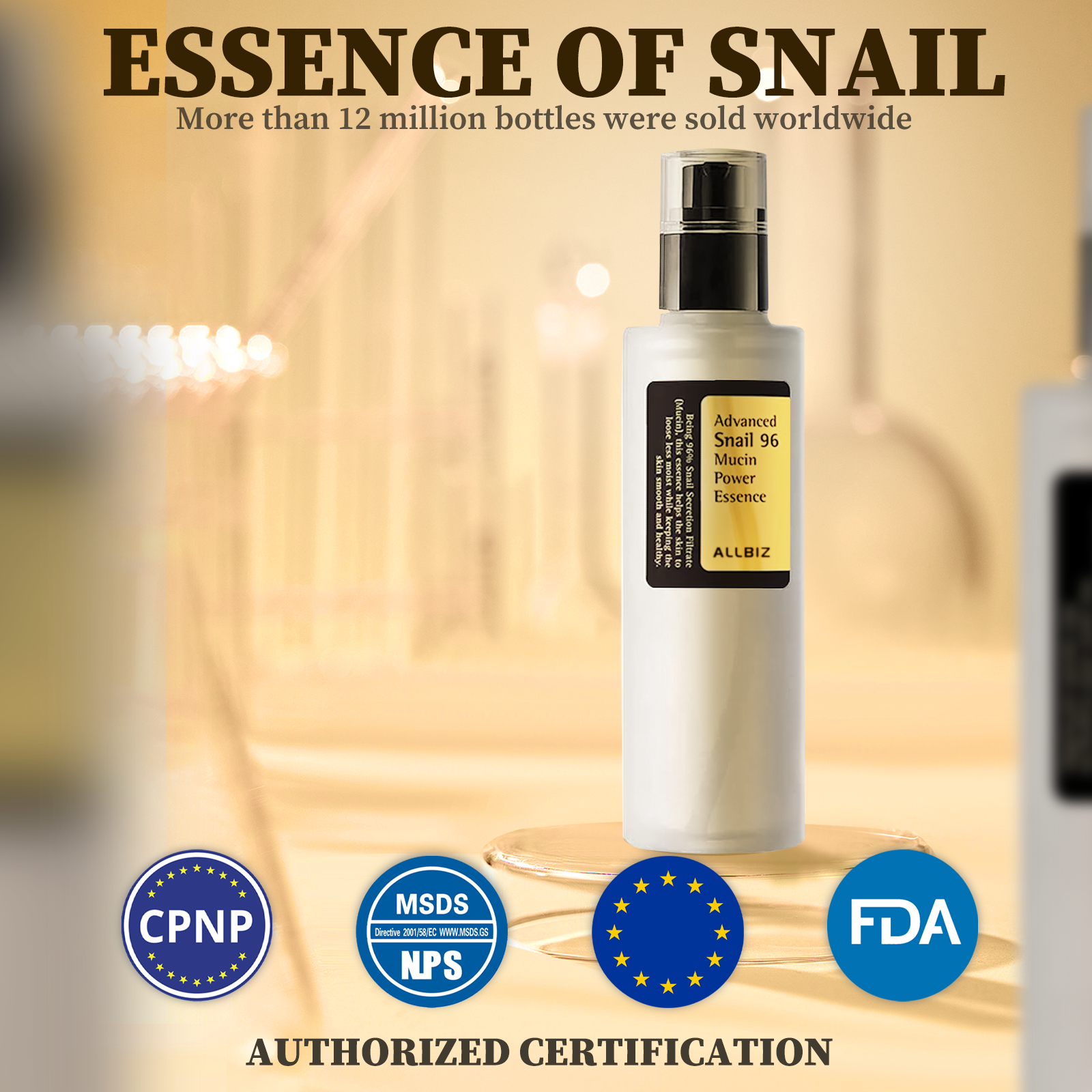 Snail mucin essence